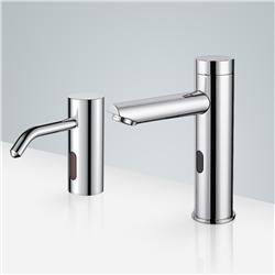 Brushed Stainless Steel Automatic Soap Dispenser